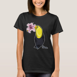 Toucan Lily Flower T-shirt