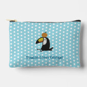 Toucan Loves Orange Etui (Voorkant)