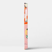 Toucan met Abstracte tropische vruchten Case-Mate iPhone Case (Achterkant / Links)