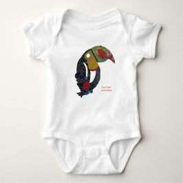 Toucan Mosaic  Baby Bodysuit