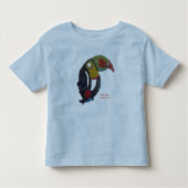 Toucan Mosaic  Toddler T-Shirt (Voorkant)