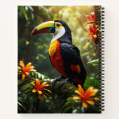  Toucan-Notitieboek: een tropische ontsnapping Notitieboek (Achterkant)