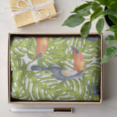 Toucan Oerwoud Bird Treders Pattern Tissuepapier (Geschenk)
