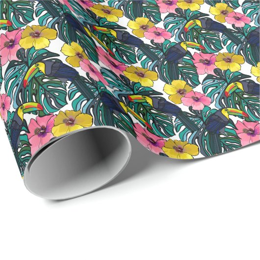 Toucan Oerwoud Cadeaupapier (Rol Hoek)