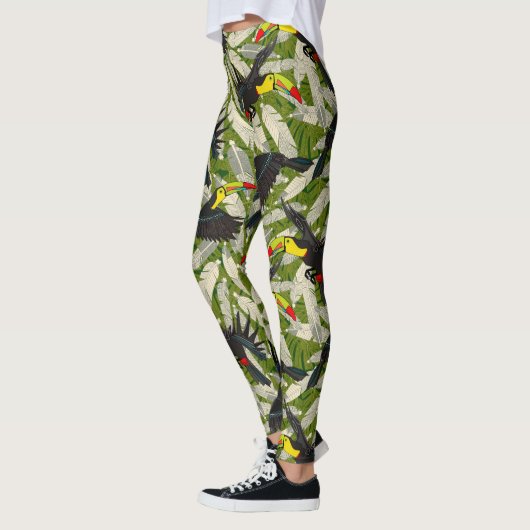 toucan oerwoud leggings (Links)