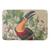 Toucan Oerwoud Tropical Bird Mooi Antiek Badmat (Voorkant)
