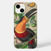 Toucan Oerwoud Tropical Bird Mooi Antiek Case-Mate iPhone Case (Achterkant)