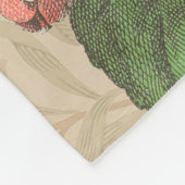 Toucan Oerwoud Tropical Bird Mooi Antiek Fleece Deken (Hoek)