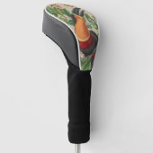 Toucan Oerwoud Tropical Bird Mooi Antiek Golfheadcover (Schuin)