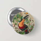 Toucan Oerwoud Tropical Bird Mooi Antiek Ronde Button 5,7 Cm (Voorkant /achterkant)