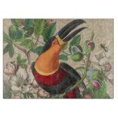 Toucan Oerwoud Tropical Bird Mooi Antiek Snijplank (Voorkant)