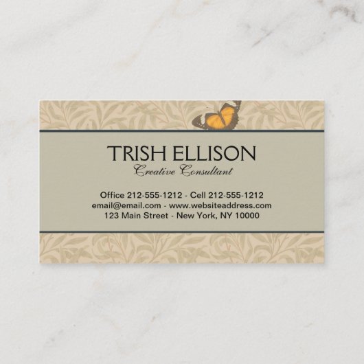 Toucan Oerwoud Tropical Bird Mooi Antiek Visitekaartje (Achterkant)