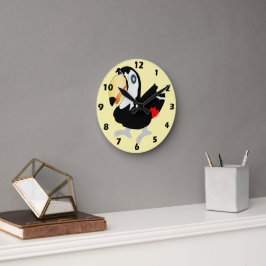 Toucan ontwerp ronde klok