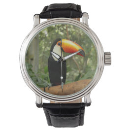 Toucan op boomtak horloge