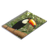 Toucan op boomtak notitieboek (Linkerzijde)