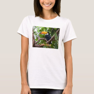 Toucan op Branch Bird Costa Rica T-Shirt