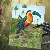 Toucan Painting Briefkaart