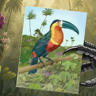 Toucan Painting Briefkaart