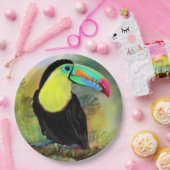 Toucan Paper-Borden Papieren Bordje (Feest)