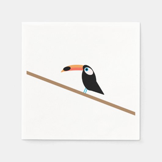 Toucan Paper Napkin Servet (Voorkant)