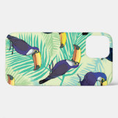 toucan patroon, , illustratie Case-Mate iPhone case (Achterkant (horizontaal))