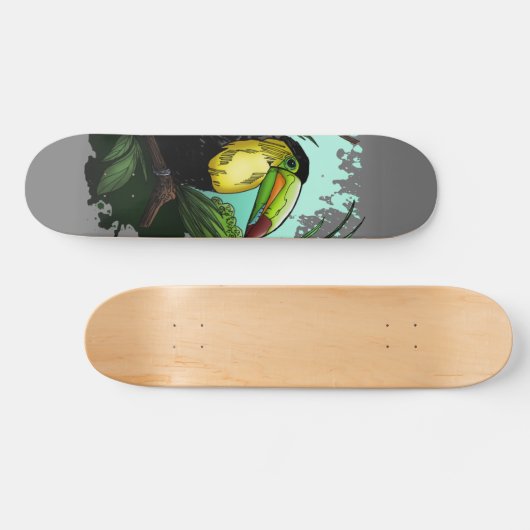 Toucan Persoonlijk Skateboard (Horizontaal)