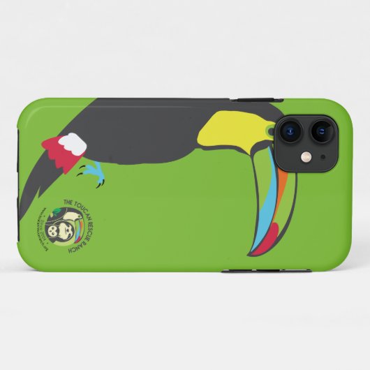 Toucan Phone Case (Achterkant (horizontaal))