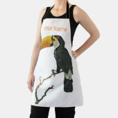 Toucan Portret Dier Tropische Vogel Ontwerp Schort (Insitu)