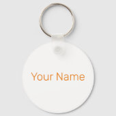 Toucan Portret Dier Tropische Vogel Ontwerp Sleutelhanger (Achterkant)