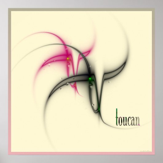 toucan poster (Voorkant)
