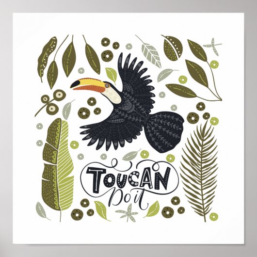 Toucan-Posters: voeg een tropische touch toe aan u Poster (Voorkant)