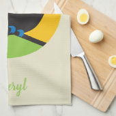 Toucan Rainforest Tropical Bird Art Theedoek (Quarter Fold)