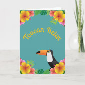 Toucan Relax Pensioen Kaart (Voorkant)