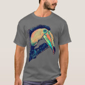 Toucan Rescue Ranch - Geometric Toucan T-shirt (Voorkant)
