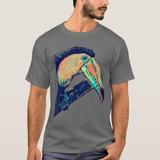 Toucan Rescue Ranch - Geometric Toucan T-shirt (Voorkant)
