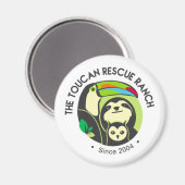 Toucan Rescue Ranch Logo Magnet (Voorkant / Achterkant)