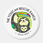 Toucan Rescue Ranch Logo Magnet (Voorkant)