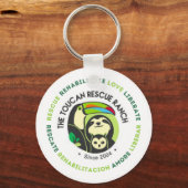 Toucan Rescue Ranch Logo Mission Sleutelhanger (Voorkant)