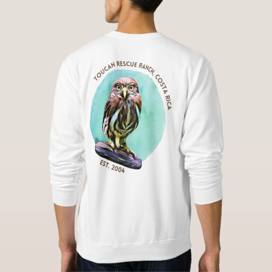 Toucan Rescue Ranch - Pygmy Owl Sweatshirt (Achterkant)