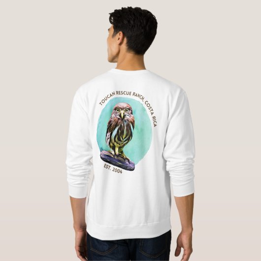 Toucan Rescue Ranch - Pygmy Owl Sweatshirt (Achterkant volledig)