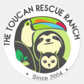 Toucan Rescue Ranch Sticker (Voorkant)
