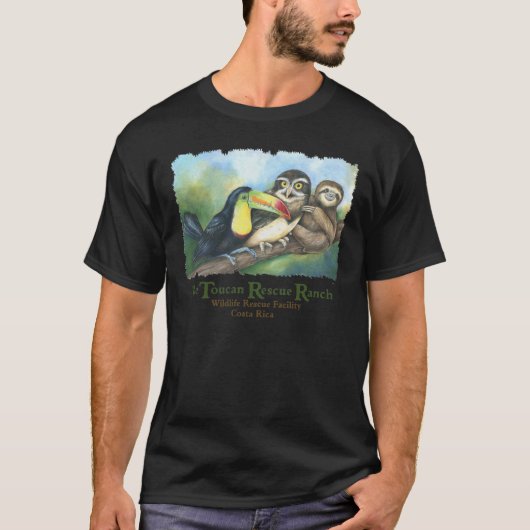 Toucan Rescue Ranch T-shirt (Voorkant)