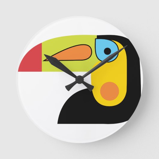 Toucan Ronde Klok (Voorkant)