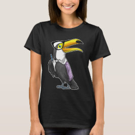 Toucan Secretaris Notitieblok T-shirt
