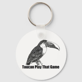 Toucan Speel dat spel Sleutelhanger