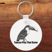 Toucan Speel dat spel Sleutelhanger (Voorkant)