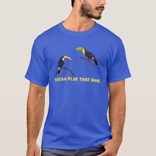 Toucan speelt dat spel t-shirt (Voorkant)