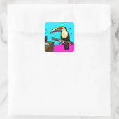Toucan Speelt Die Game Sticker (Tas)