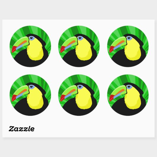 Toucan Stickers (Vel)