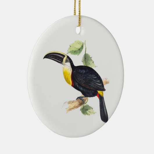 Toucan-structuur Keramisch Ornament (Rechts)